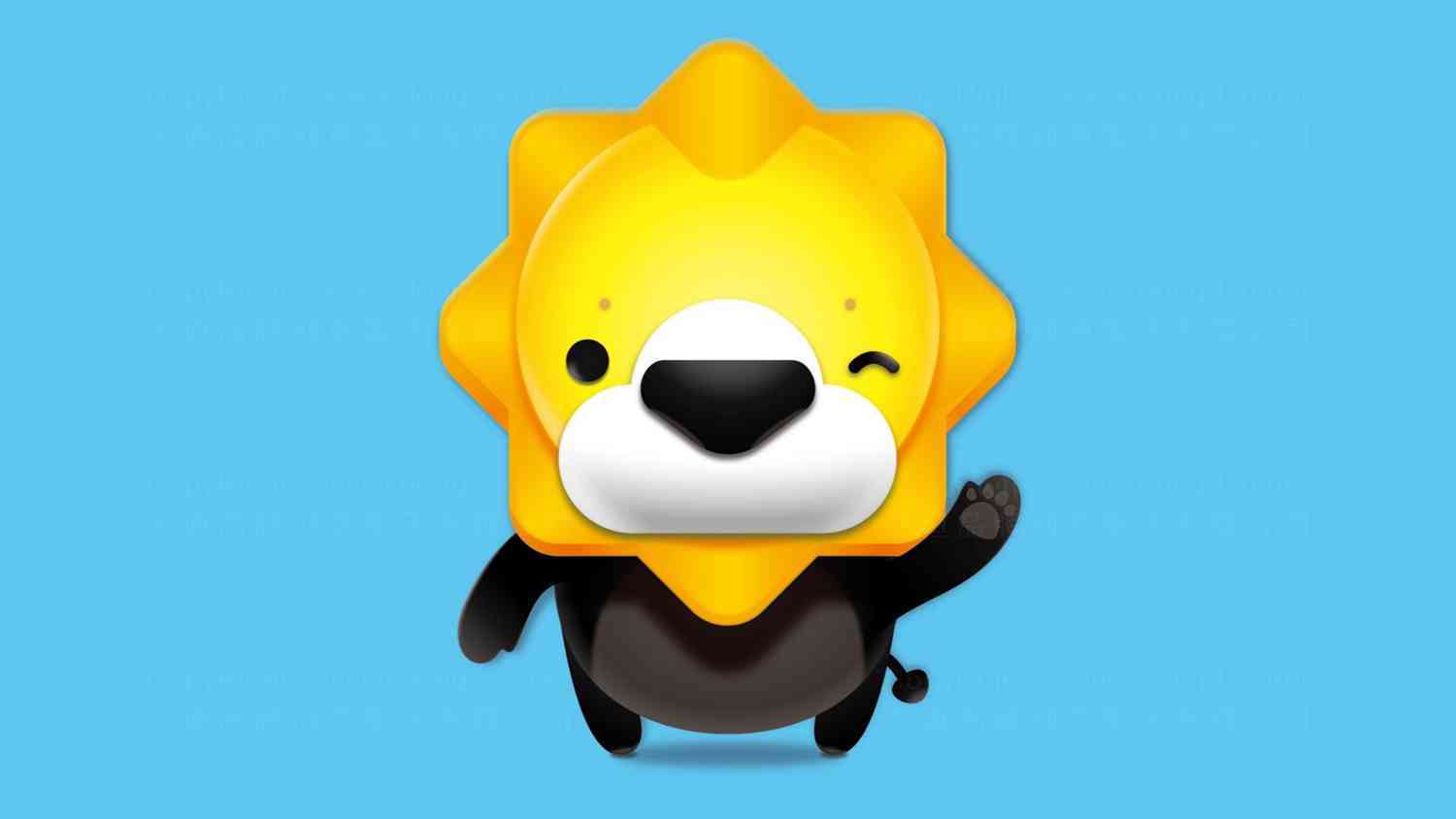 苏宁吉祥物设计图片素材