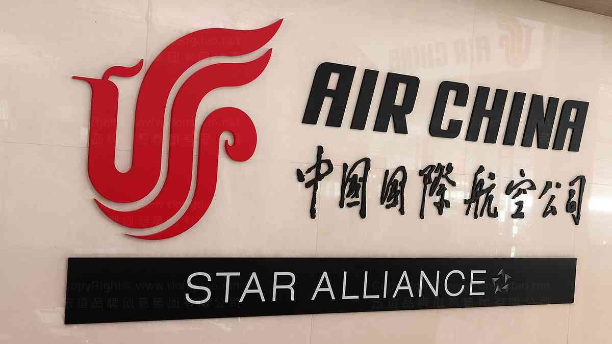 中国国航航空公司导示设计图片素材